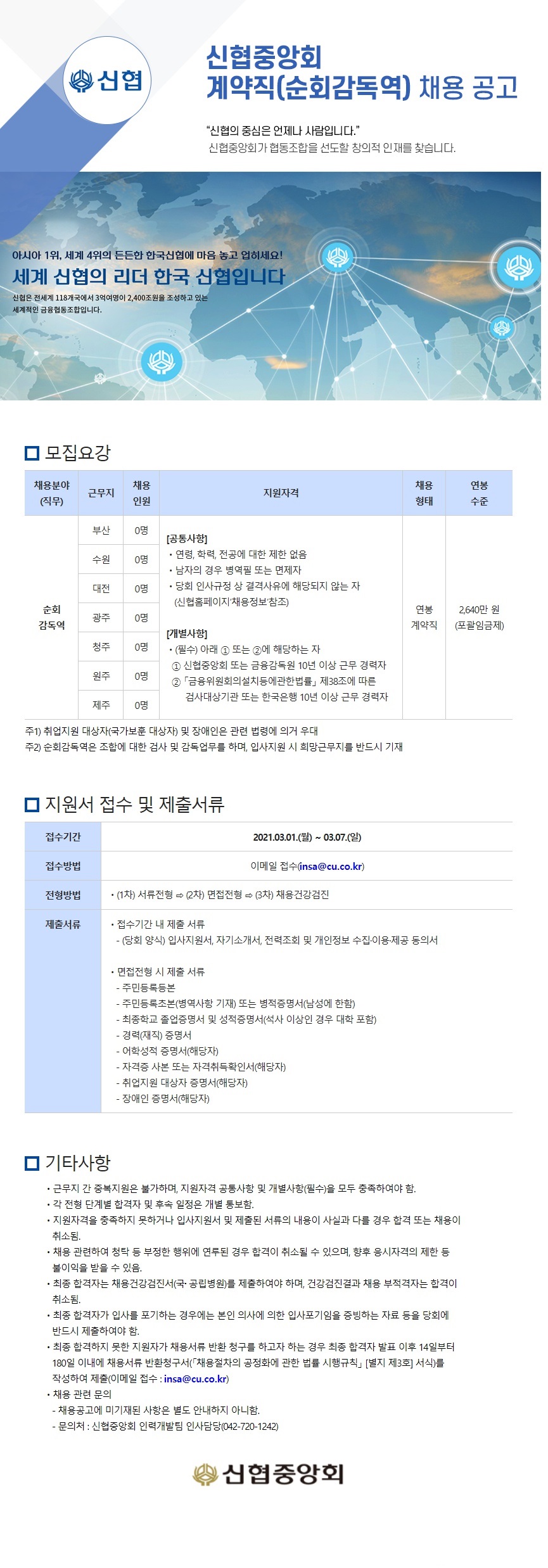 채용공고문