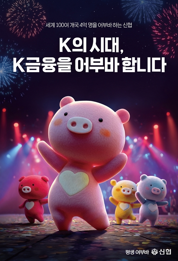 사진 1 AI로 구현한 신협 ‘K금융 어부바 광고 포스터1